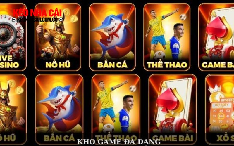 Kho game đa dạng