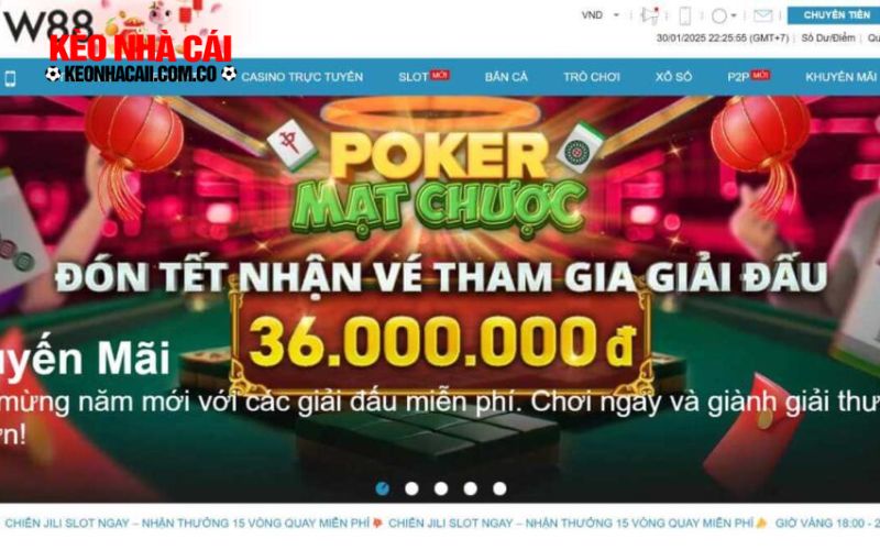 keonhacai 2 2 Giới thiệu nhà cái cá cược W88 dành cho tay chơi sành điệu