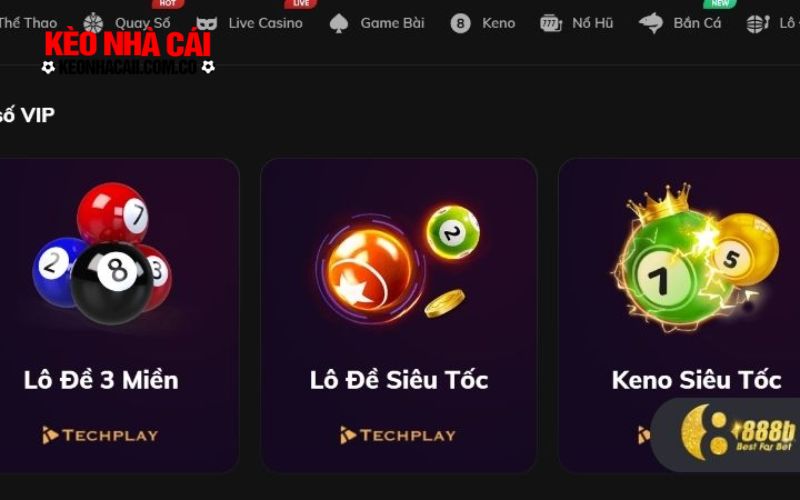 Tính năng nổi bật khi trải nghiệm trên app 888B