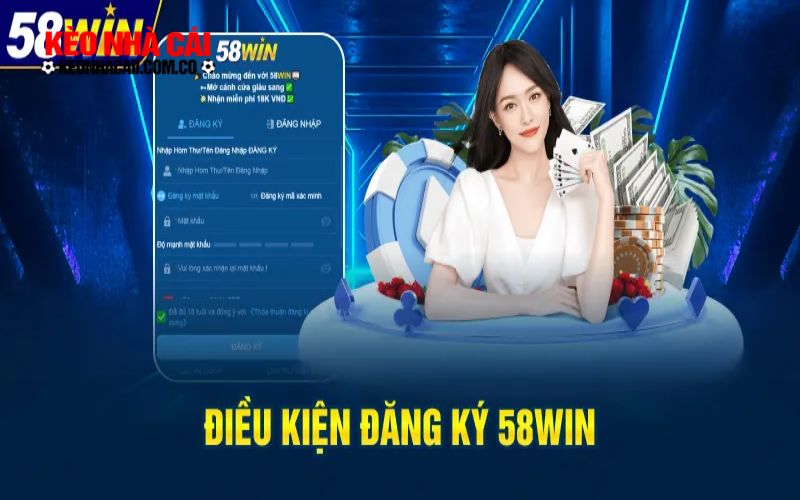 keonhacai 3 15 Các bước để đăng ký 58win