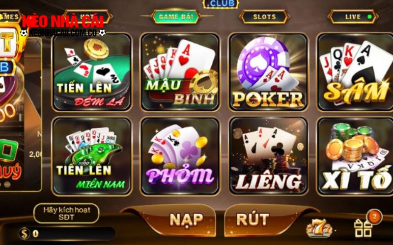 keonhacai 5 1 Khám phá kho game hot từ cổng game Hitclub