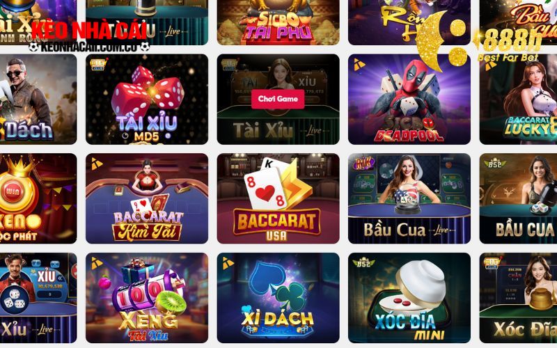 keonhacai 8 1 Các sản phẩm cá cược nổi bật tại 888b